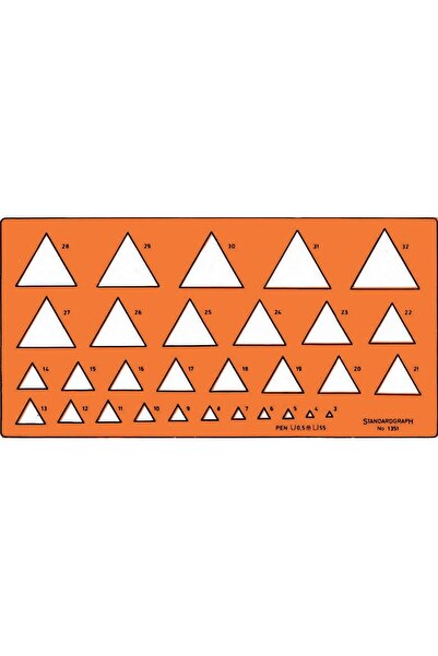 Standardgraph Drawing Template for Precise Technical Work
