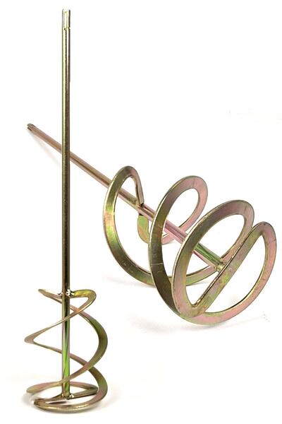 AKDE Boya Alçı Ve Harç Karıştırıcı Matkap Ucu Aparatı Sds 46cm Çap: 10cm Ch009