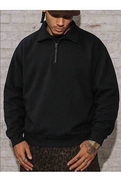 Velostra Swea unisex cu jumătate de fermoar, cu 3 fire, gros, de iarnă, fără ...