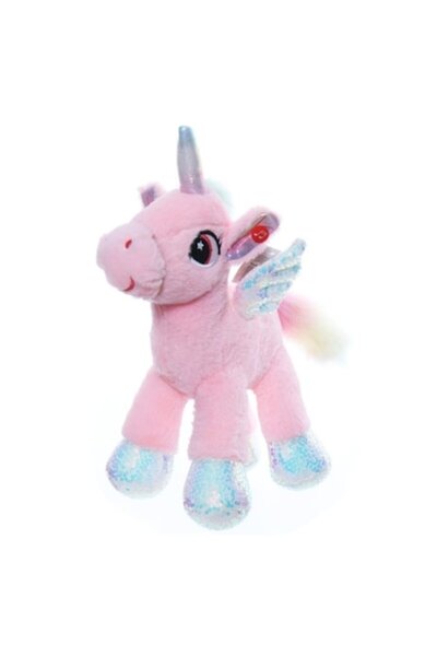 OEM Stuffed Toy, Unicorn with Sound, Pink, 33 cm