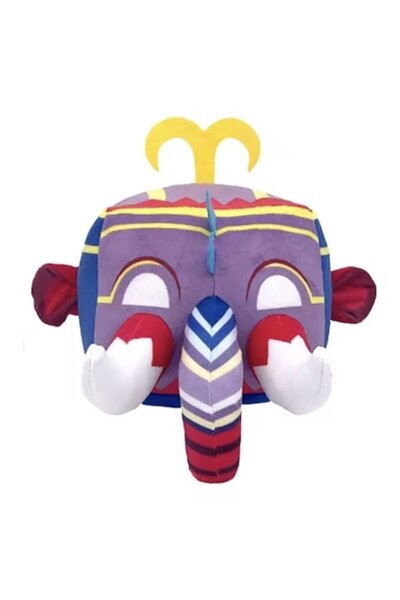 MASHASHOP Jucărie de pluș, joc anime Blox Fruits, Mammoth, violet/multicolor, 15 cm