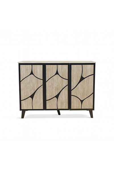 DEC20 3-door shoe cabinet with luxurious design