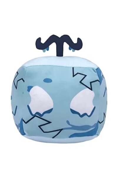 MASHASHOP Plush Toy, Blox Fruits Anime Game, Ice, Blue, 15 cm