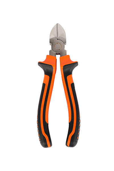 Lawazim كماشة قطع 8 بوصة - قاطع أسلاك فولاذي شديد التحمل بمقبض مطاطي وحافة حادة