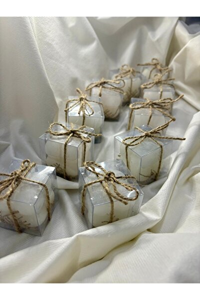 Tudi Home Kutulu Bubble Mum Nişan-düğün&hediyelik (25 Adet)