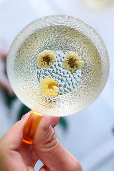 Home Aurina Set of 6 Glass Tea Coffee Espresso Cups with Handles 110 ml