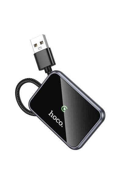 REDz Accessories Wireless CarPlay adapter, USB-A / USB-C, Hoco HU1, Black