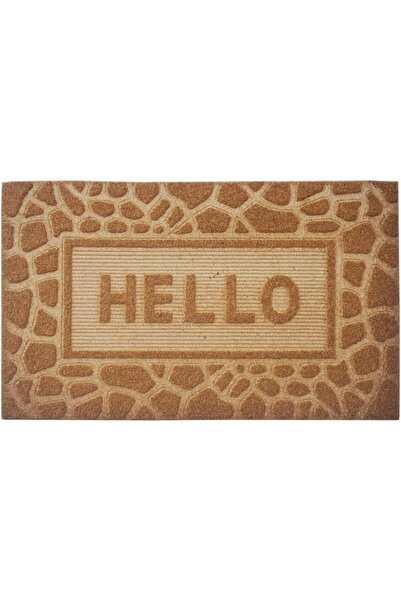 ORCHID HELLLO PRESSED DOOR MAT 45X75 CM