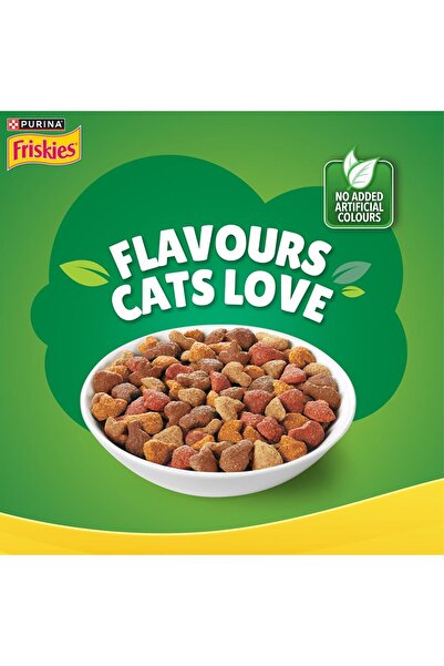Friskies Purina Cat Food Indoor Delights Dry Cat Food 1.1Kg