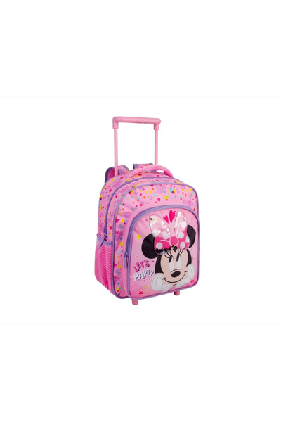 OEM Trolley bag for kindergarten or school, pink, Minnie Mouse