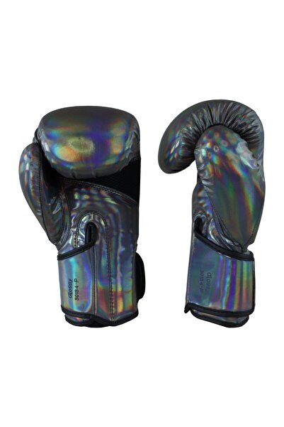Dragondo Dragon Glossy Kick Boxing Gloves Muay Thai Sparring and Training Gloves Set of 3 with Bandage
