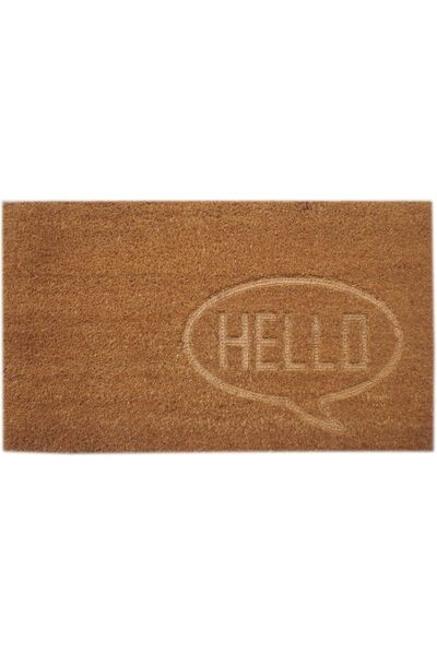 ORCHID HELLLO PRESSED DOOR MAT 45X75 CM