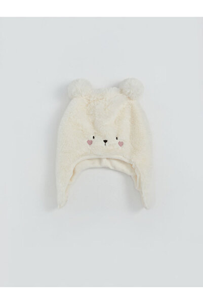 LC Waikiki Sparkling Choices from Shining Store | Baby Girl Snow Hat with Pompom Detail