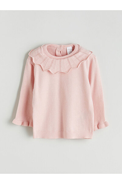 LC Waikiki Create Your Style from Uzg Store |   Crew Neck Baby Girl Knitwear Sweater and Pants 2-Piece Set