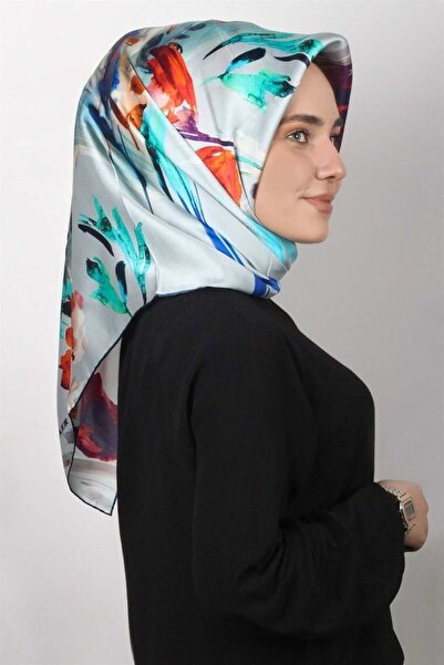 PİRAMİT وشاح صيفي من الشيفون من أنجل 7894816-921