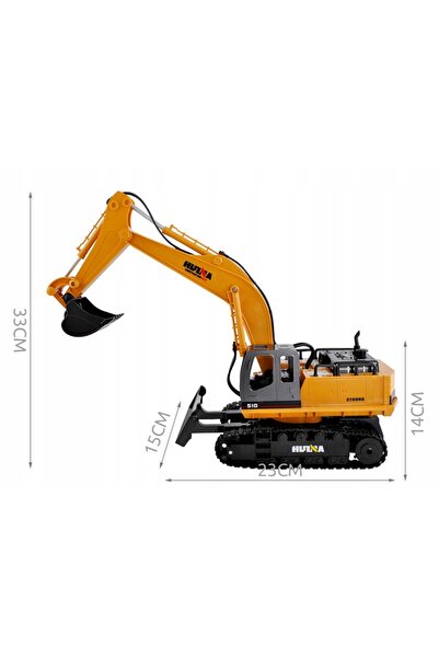 İSP BuldoExcavator de Jucarie electric cu Telecomanda "ISP LikeSmart", Lumini Led, Sunete, Baterie NiMh