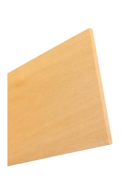 rexa لوح خشبي غير مطلي طبيعي 15 × 59.9 سم