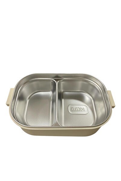 tüftürük Muggle Steel Lunch Box Cutlery Set Vacuum Lid Inner Container Steel High Quality 304 Steel