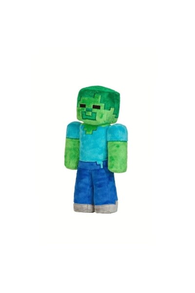OEM Plush Toy, Mycraft Type, Zombie, Green, 30 cm