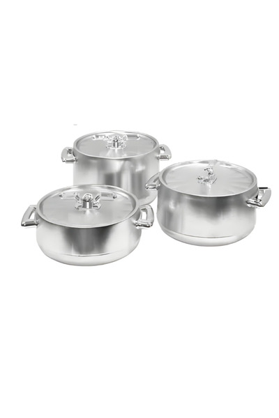 Generic 3-piece plastic container set 1500-214371000-2500