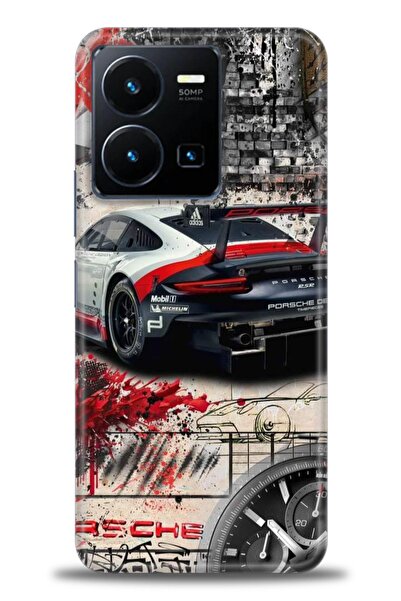 Rulet Aksesuar Vivo Y35 Compatible Hd Printed Silicone Case + Ceramic Screen ...