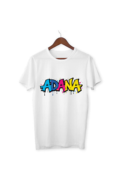 ALPŞAN TİCARET Tricou cu imprimeu Adana colorat Tricou cu imprimeu Adana Tricou Adana Tricou unisex pentru adulți