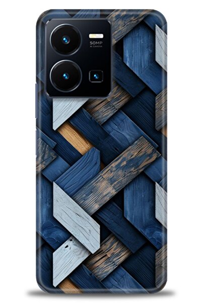 Rulet Aksesuar Vivo Y22S Compatible Hd Printed Silicone Case + Ceramic Screen...