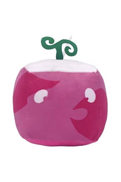 MASHASHOP Jucărie de pluș, joc anime Blox Fruits, cauciuc, alb/roz deschis, 15 cm