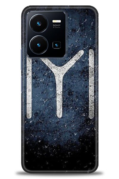 Rulet Aksesuar Vivo Y22S Compatible Hd Printed Silicone Case + Ceramic Screen...