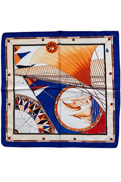 Rupen Kraft 45X50 cm 2-Pack Special Pattern Bandana Satin Bandana Satin Scarf Satin Bag Accessory