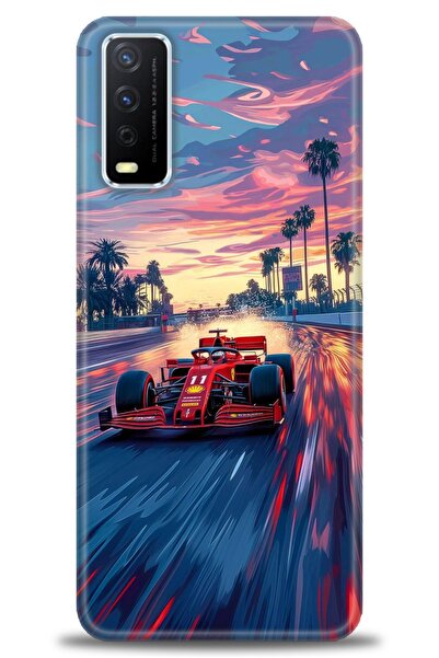 Rulet Aksesuar Vivo Y11S Compatible Hd Printed Silicone Case + Ceramic Screen...