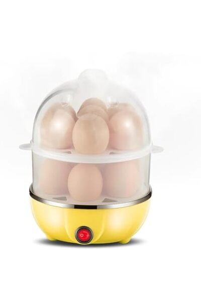 Denx Multifunctional Electric Egg Cooker Double Layer 14 Eggs Mini Kitchen Steamer DX1760