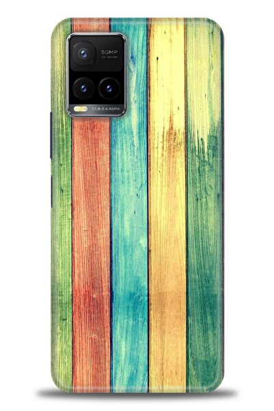 Rulet Aksesuar Vivo Y21 Compatible Hd Printed Silicone Case + Ceramic Screen ...