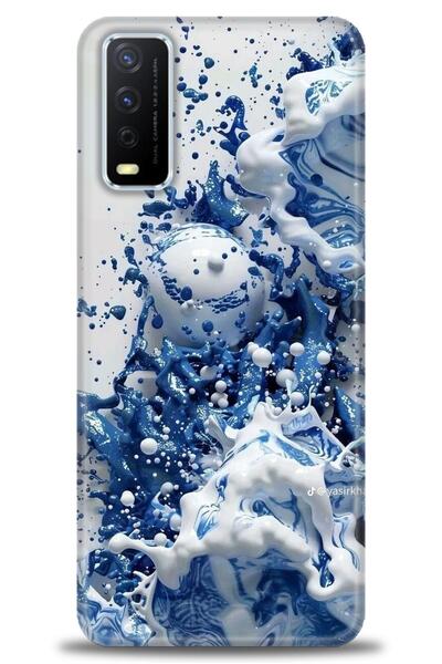 Rulet Aksesuar Vivo Y20S Compatible Hd Printed Silicone Case + Ceramic Screen...