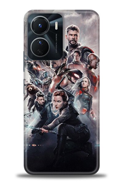 Rulet Aksesuar Vivo Y16 Compatible Hd Printed Silicone Case + Ceramic Screen ...