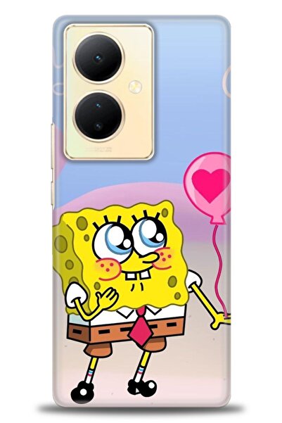 Rulet Aksesuar حافظة سيليكون متوافقة مع هاتف Vivo V29 Lite 5G HD مطبوع + واقي...