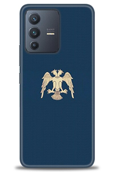 Rulet Aksesuar حافظة سيليكون متوافقة مع هاتف Vivo V23 5G HD مطبوع + واقي شاشة...