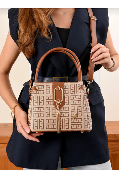 eflanmoda Miami Polo 4 Bölmeli Kadın El ve Omuz Çantası