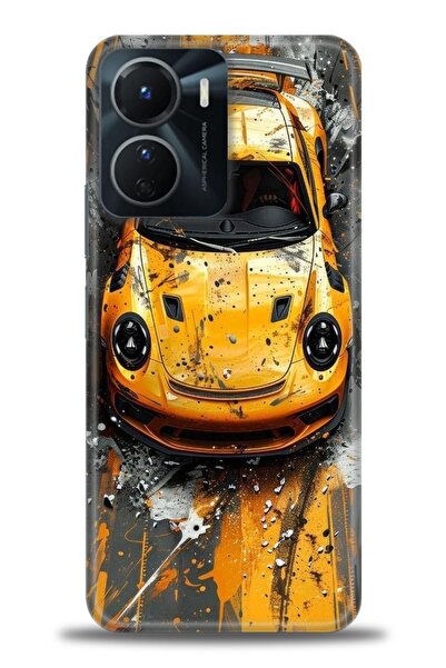 Rulet Aksesuar Vivo Y16 Compatible Hd Printed Silicone Case + Ceramic Screen ...