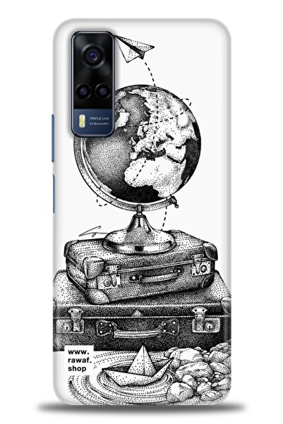 kılıfevreni غطاء متوافق مع هاتف Vivo Y53S A+ Plus غطاء HD مطبوع - غطاء من الس...