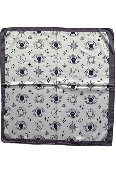 Rupen Kraft 45x50 cm custom pattern bandana satin bandana satin scarf satin bag accessory