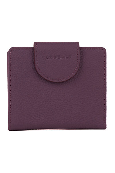 TANGCARF Genuine Leather Women's Wallet |   Nis 3202 Purple