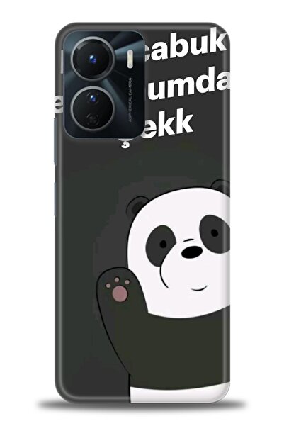 Rulet Aksesuar Vivo Y16 Compatible Hd Printed Silicone Case + Ceramic Screen ...