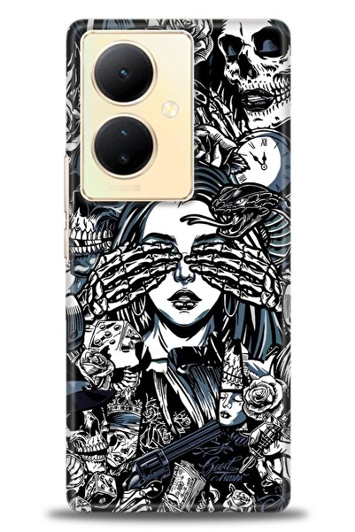 kılıfevreni حافظة A+ Plus متوافقة مع هاتف Vivo V29 Lite 5G + واقي شاشة سيرامي...