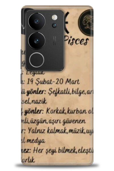 Rulet Aksesuar حافظة سيليكون متوافقة مع هاتف Vivo V29 5G HD مطبوع + واقي شاشة...