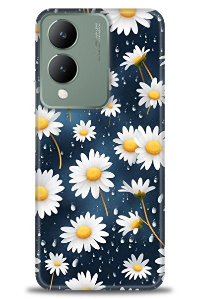 Rulet Aksesuar Vivo Y17S Compatible Hd Printed Silicone Case + Ceramic Screen...