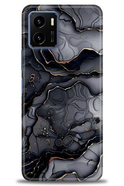 Rulet Aksesuar Vivo Y15S Compatible Hd Printed Silicone Case + Ceramic Screen...