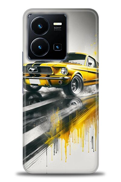 Rulet Aksesuar Vivo Y35 Compatible Hd Printed Silicone Case + Ceramic Screen ...