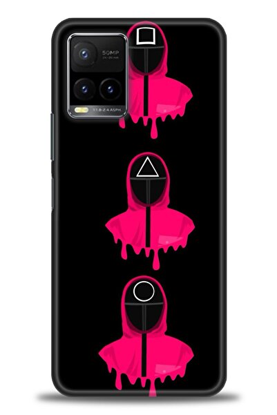 Rulet Aksesuar Vivo Y21S Compatible Hd Printed Silicone Case + Ceramic Screen...