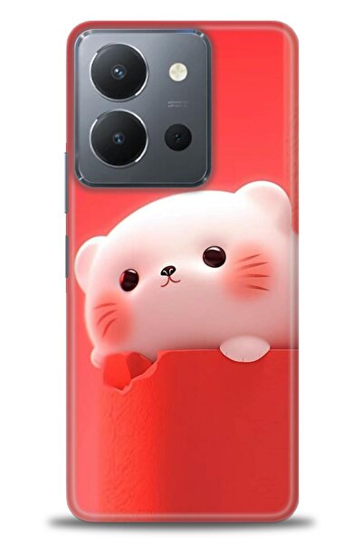 Rulet Aksesuar Vivo Y36 Compatible Hd Printed Silicone Case + Ceramic Screen ...